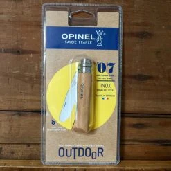'My First Opinel' - Rounded Tip - #7 Stainless - Kids Folding Knife