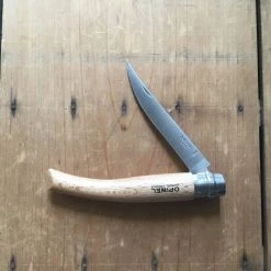 Outlet 👏 Opinel #10 Slim Folding Knife - Stainless 👏 12 Opinel #10 Slim Folding Knife - Stainless