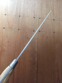 K Sabatier 9" Chef 'Authentique' Carbon Steel - Olive Handle