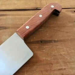 J Adams 12" Chef Knife Carbon Steel Pinned Rosewood