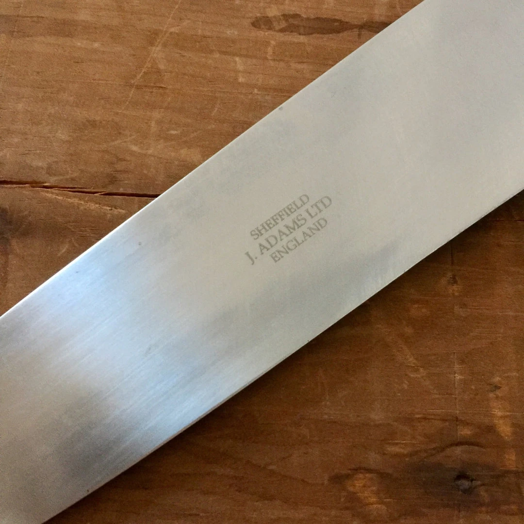 Flash Sale ๐ J Adams 8" Chef Knife Carbon Steel Pinned Rosewood ๐งจ 5 J Adams 8" Chef Knife Carbon Steel Pinned Rosewood