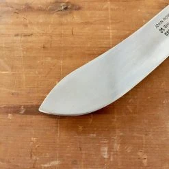 J Adams John Nowill & Son John Nowill 5" Bullnose Butcher Knife Carbon Steel 19th C Pattern Sheffield