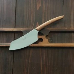 Table | Steak Néron 'Le Thiers' 12cm Cake & Pastry Serving Knife Olive Handle