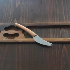 Néron 'Le Thiers' 6cm Little Cheese Knife Olive Table | Steak