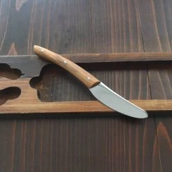 Table | Steak Néron 'Le Thiers' 6cm Pate / Butter Knife Olive Handle
