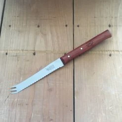 Robert Herder - Windmühlenmesser Windmühlenmesser 4" Gabelspitz Cheese Knife Stainless Plum Handle