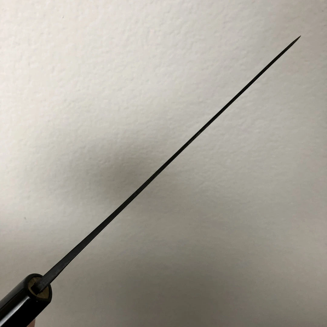 Cheap 👏 Nakajo Kaji-bei 165mm Santoku Iron Clad Shirogami 2 Kurouchi ❤️ 8 Nakajo Kaji-bei 165mm Santoku Iron Clad Shirogami 2 Kurouchi