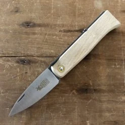 Robert Herder - Windmühlenmesser Windmühlenmesser "Lierenaar" Farmer's Pocket Knife Carbon Copper Beech